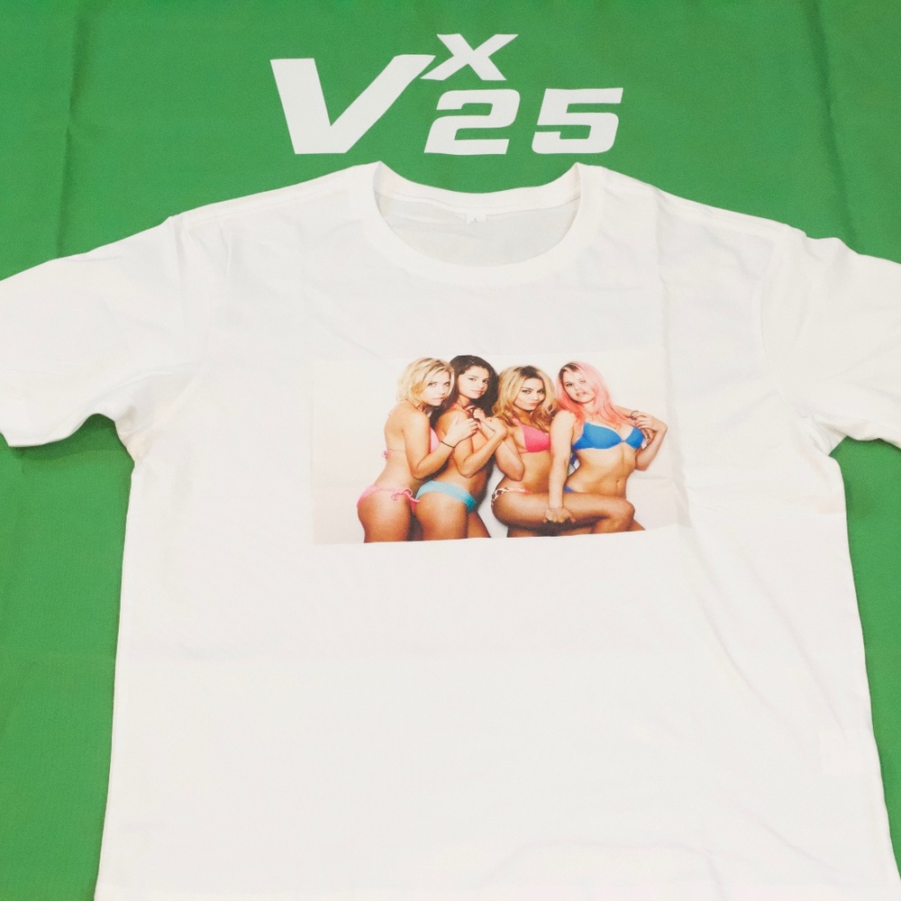 2012 Spring Breakers Shirt Original Movie Promo Selena Gomez Unisex Sz Md White